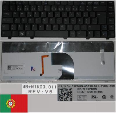 Clavier ASUS G60 QWERTY Portugais – Rétroéclairé – Noir – Ouvert Jamais Utilisé