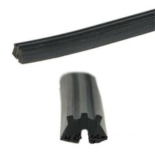 Vespa V50 V90 Primavera VBB Old Vespa Black 3 Rib Floor Runner Rubbers 3.8m