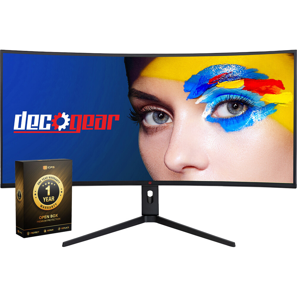 Изогнутый сверхширокий монитор Nano IPS Deco Gear 40 (открытая коробка) с гарантией 1 год