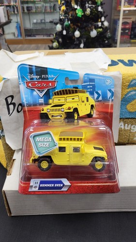 NIB HUMMER SVEN MEGA SIZE DISNEY PIXAR CARS MATTEL #11 #N8483