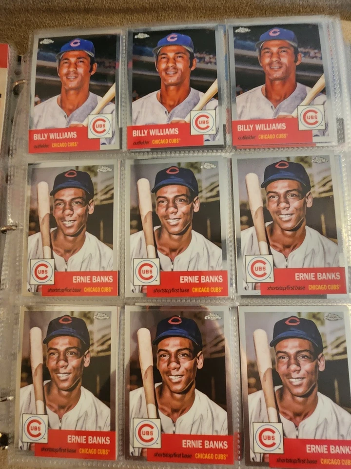 ¡Lote de más de 520 tarjetas Topps 2022 cromadas platino! ¡Autos, refractores y RC! Foto 3 de 4