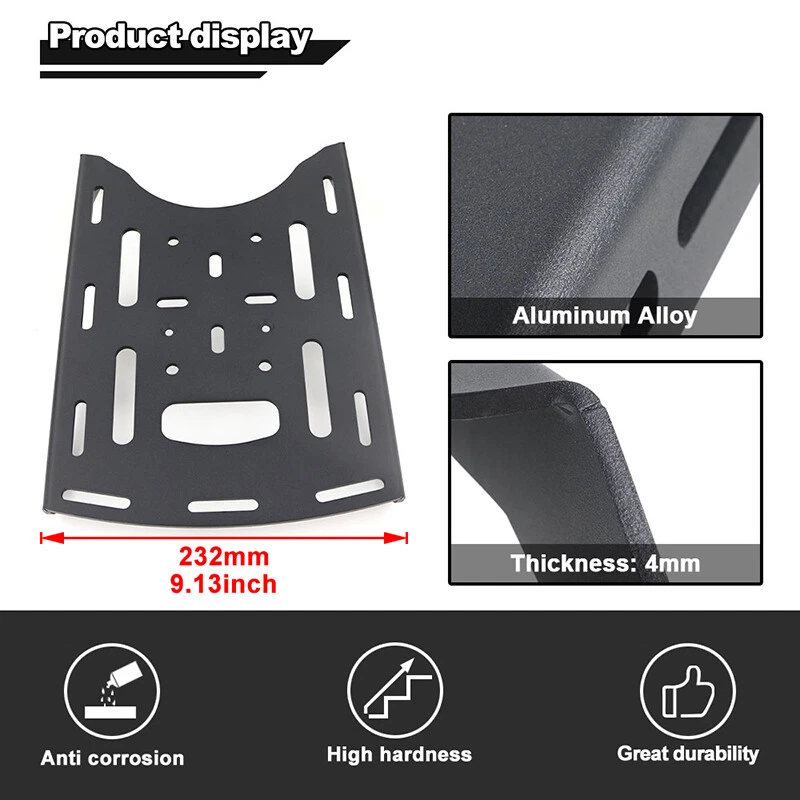 Заднее багажное крепление подходит для Suzuki DRZ400S/SM DRZ400E 2021 2000-2024 годов выпуска - Изображение 4 из 4