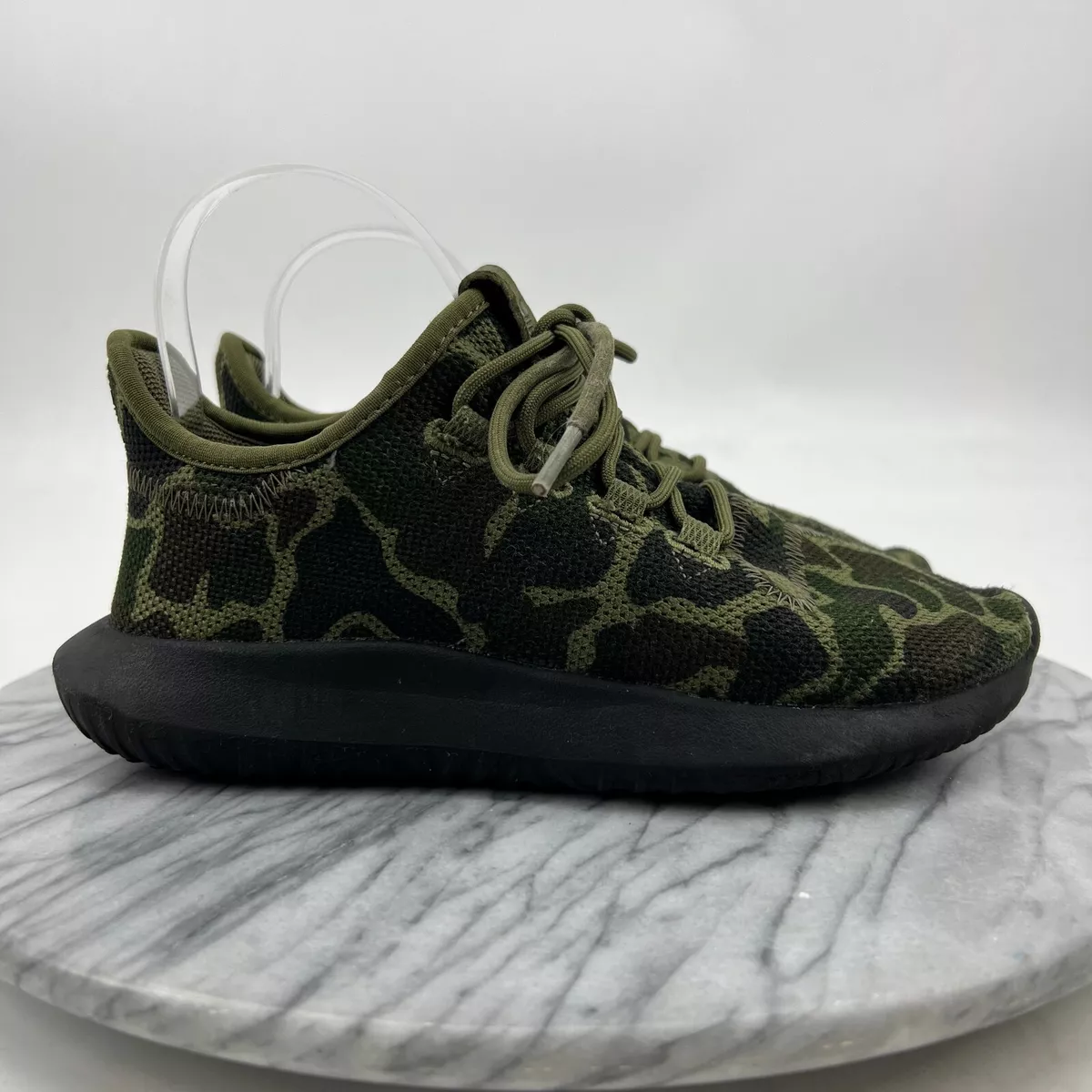 kærlighed tandpine Tomhed Adidas Tubular Shadow Knit Camo Shoes Youth Boys 5 Green Canvas Low Top  Athletic | eBay