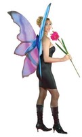 Rubie's Official Rubie's Blue Fairy Wings Adult One Size Rubie's Official Rubie's Blue Fairy Wings Adult One Size