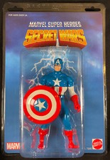 Gentle Giant Jumbo 12" Marvel Secret Wars Captain America Action Fig MOC 2015 