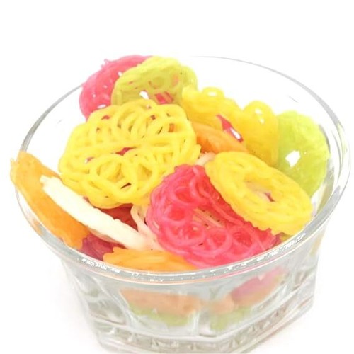 Organic Purify Fryums Tasty Sago Jalebi Ready to Fry Tasty Homemade Fryums - Picture 3 of 4