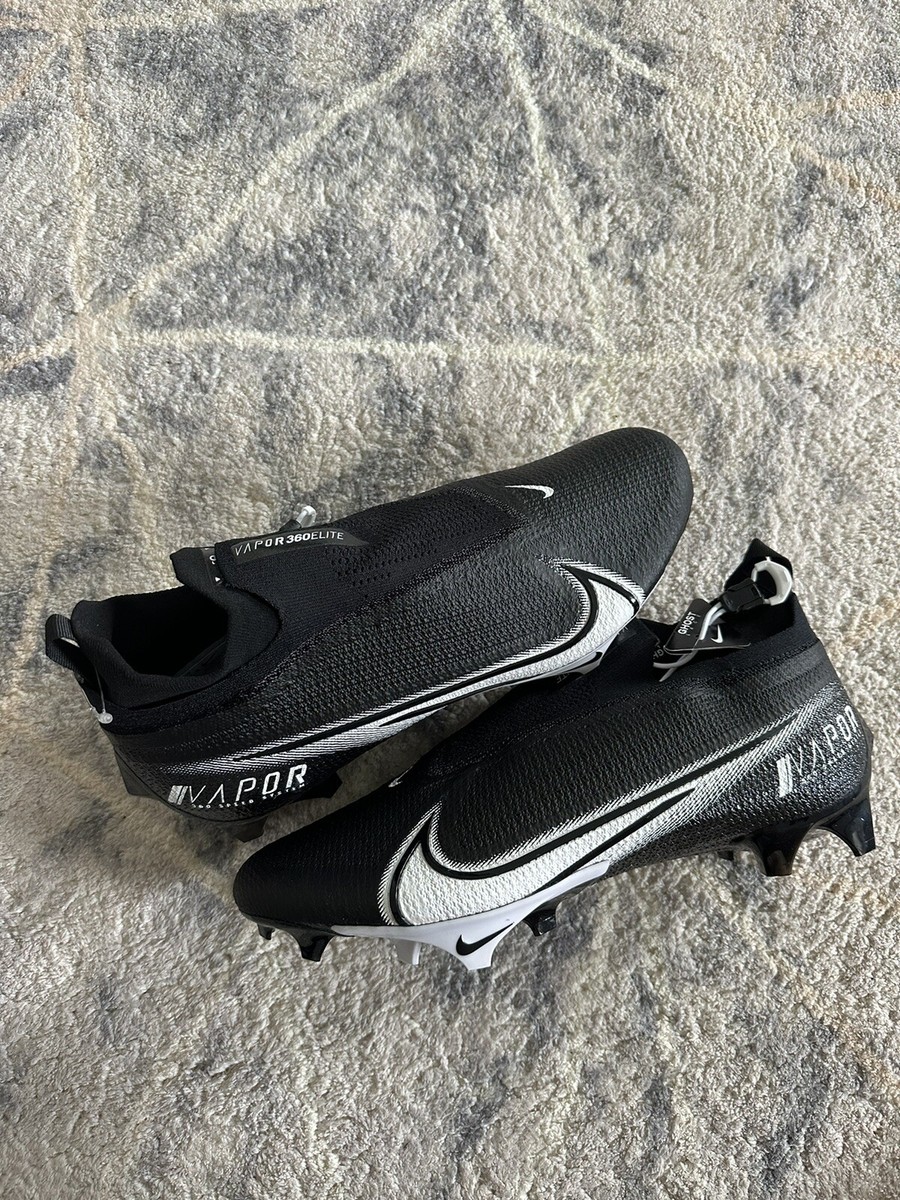 Nike Vapor Edge 360 Elite Football Cleats Black White CV6282  display picture 1