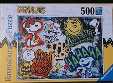 Ravensburger Puzzle 500 Teile PEANUTS SNOOPY GRAFFITTI  OVP NEU