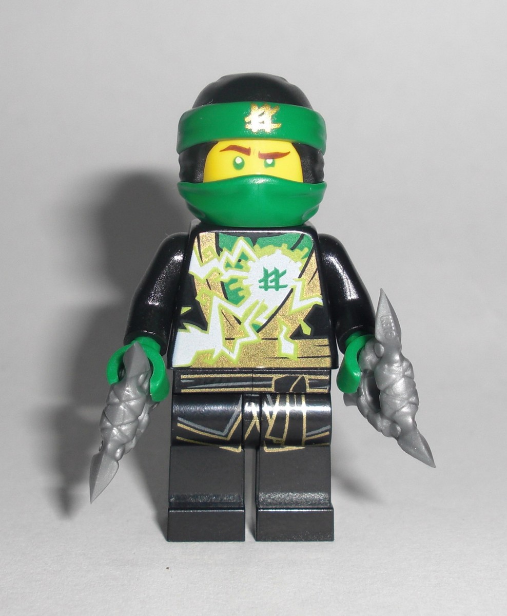 LEGO Ninjago - Lloyd (70640) - Minifig Figur Ninja grün Spinjitzu