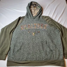 Realtree Sweatshirt Hoodie Camouflage Pullover Hunting Camping UNISEX XL 25x26.5