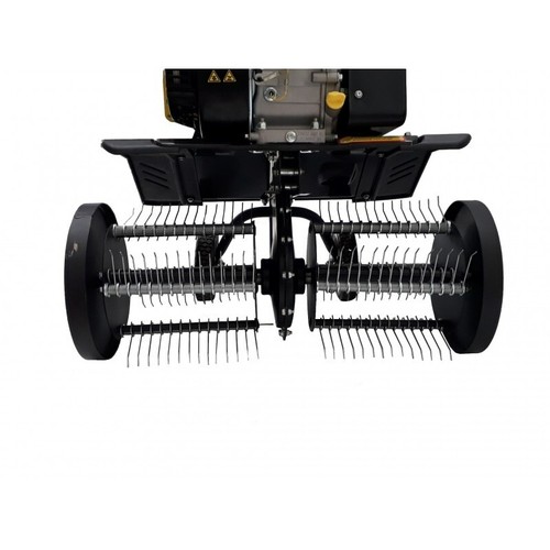 Aerator Rasenlüfter Bodenbelüfter Vertikutierer für Gartenfräse 31mm Achse 66cm - Bild 2 von 4