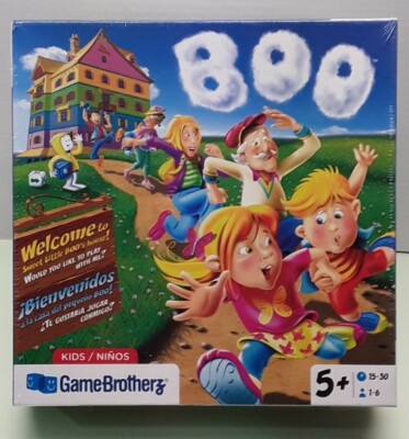 BOO Game Brotherz Board Game ofr Kids Feat. Sweet Little Boo NEW