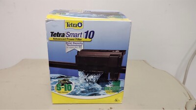 Tetra Smart 10 Advanced Power Filter 5-10 Gallon Aquariums Dual Density Tech NOS