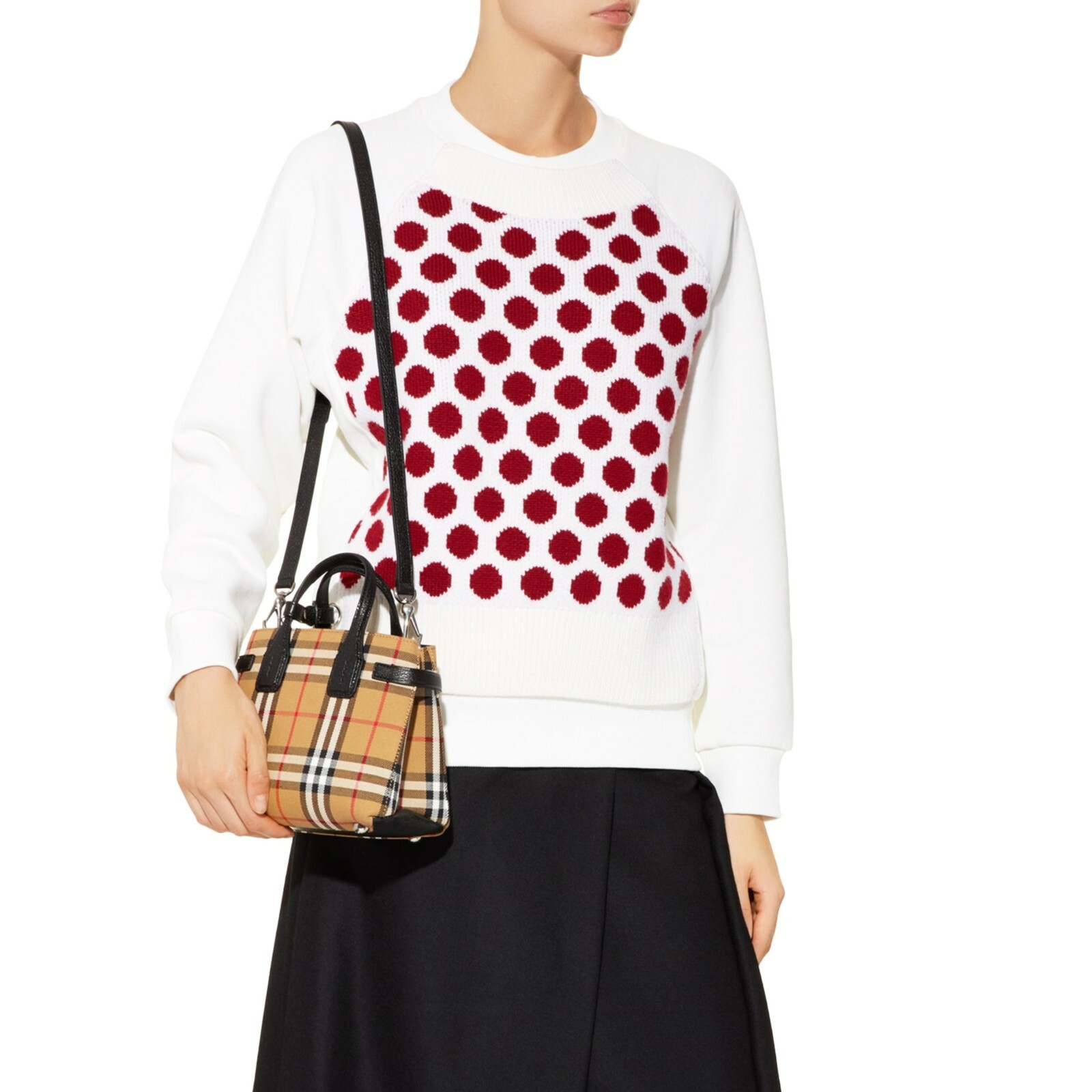 burberry baby banner black