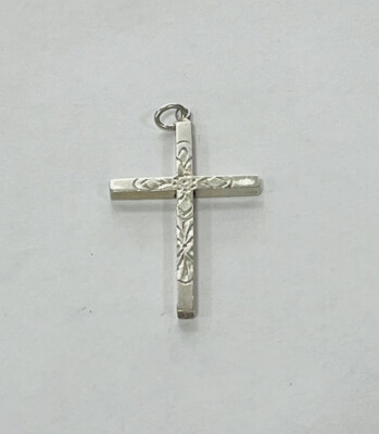 Vintage HFB 925 Sterling Silver Religious Cross Pendant | eBay