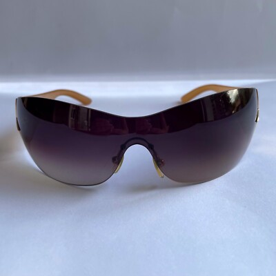 Prada SPR-72G Vintage Glam Y2k Star Mask Shield Sunglasses | eBay