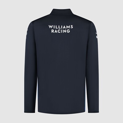 【美品】ウィリアムス　F1 クルーシャツ Williams Racing F1 2025 Official Team 1/4 Quarter Zip
