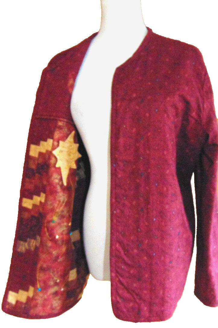 HANDMADE WOMENS PATCHWORK MULTI COLOR REVERSIBLE … - image 6