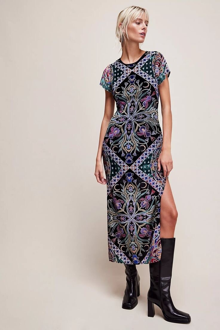 Free People Iris Maxi Dress Size XS $300 | eBay