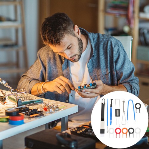 Keycap -Entfernungswerkzeug Laptop-Reinigungsbürste Elektronikreinigungsbürste - Afbeelding 8 van 12