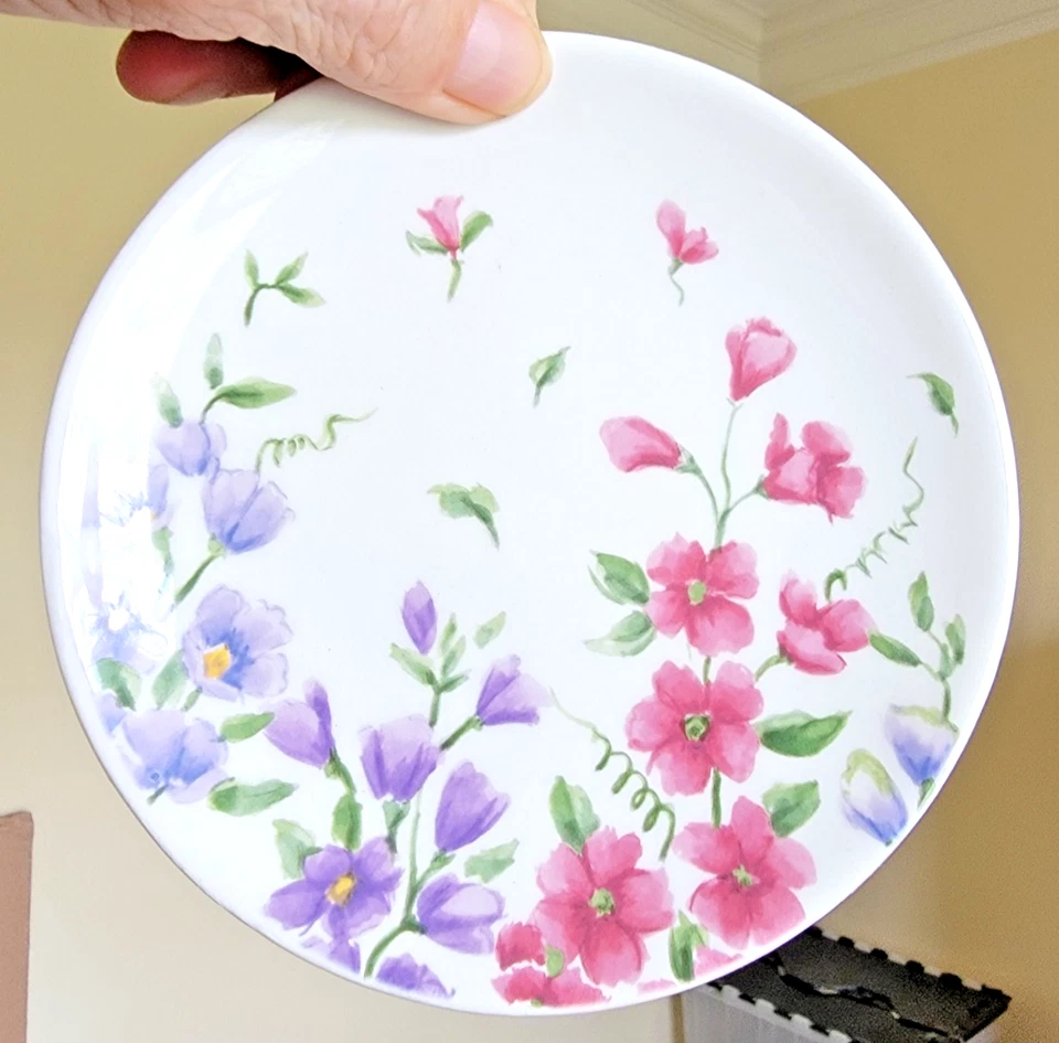 Juego de 6 platos de aperitivo florales Maxcera Spring Collection 6" Foto 2 de 4
