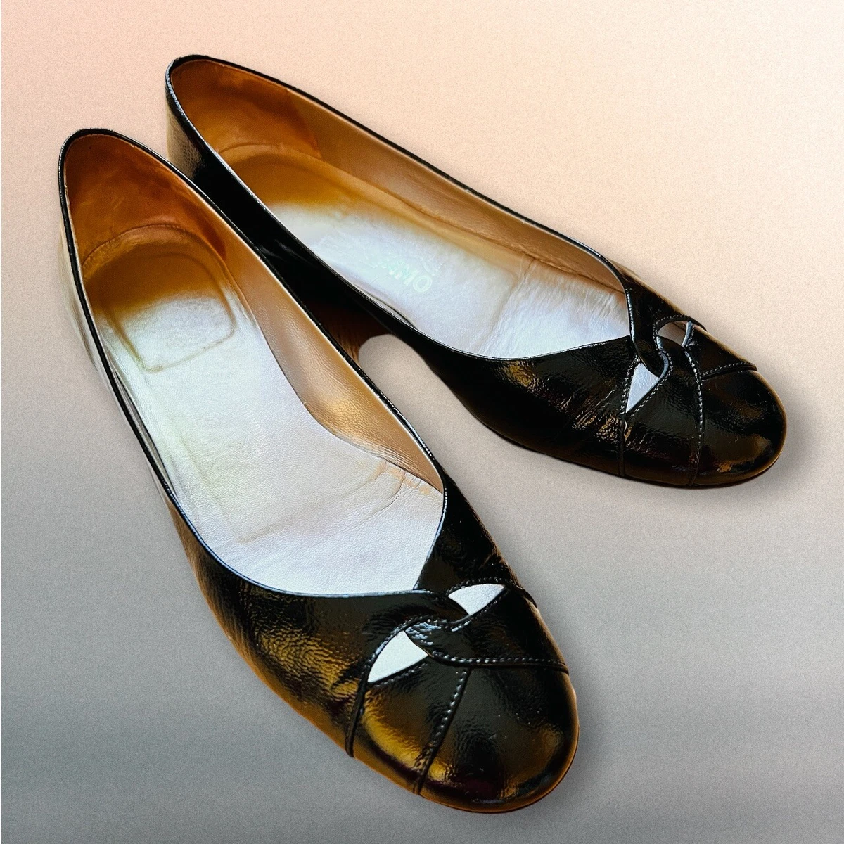 Ferragamo shoes top slip on