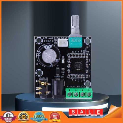 Amplificador de potencia digital puro de doble canal PAM8610 CC 12 V - Imagen 1 de 12