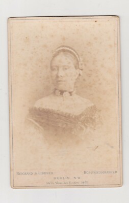 PHOTO CDV VICTORIA ADELAIDE QUEEN OF PRUSSIA EMPRESS OF GERMANY 1840/1901