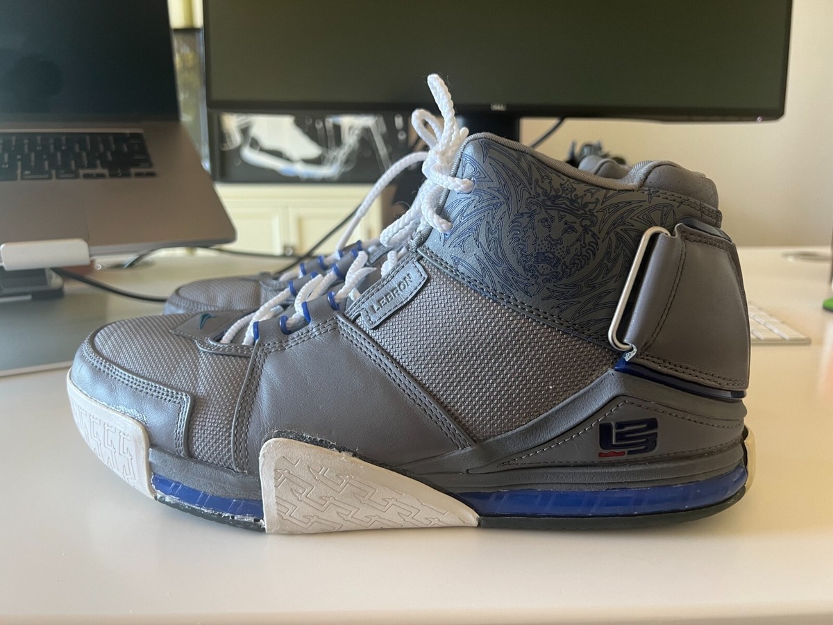 Vintage 2004 Nike Zoom LeBron 2 All Star Men\'s Size 10 Cool Grey Nike Lebron II 2 All Star Game 2004 Shoe Size 12 ASG Cool  main image 3