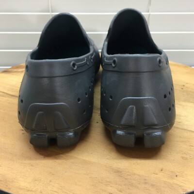 Ponic & Co Shoes Mens 10 Womens 12 Black Rubber Deck Water Proof