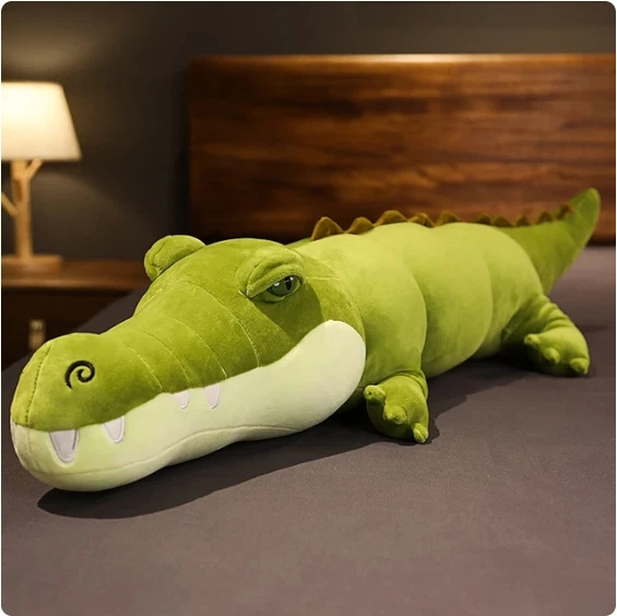 Giant crocodile sales stuffed animal