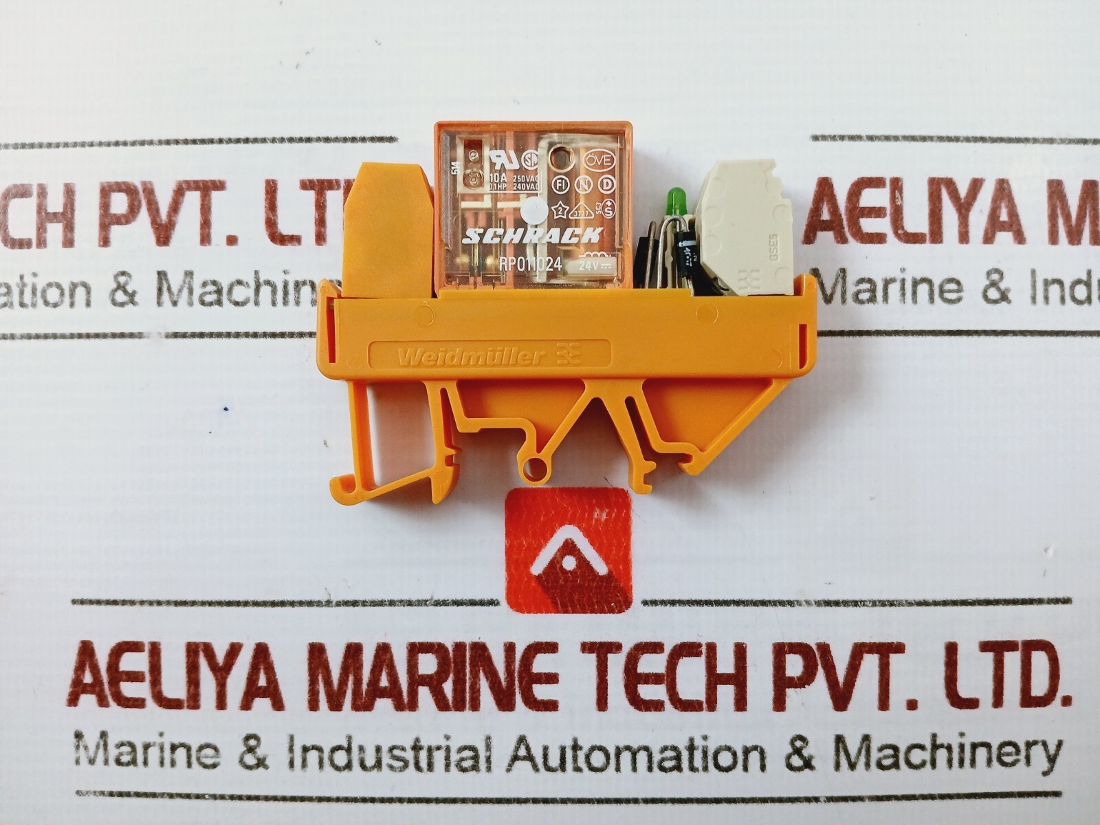 WEIDMULLER RP011024 Solid state Relay 24V 0.1HP 240VAC 10A 250VAC