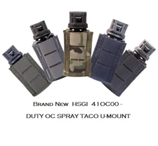 HSGI High Speed Gear 41OC00 Duty U-MOUNT OC Spray Canister Pouch -All Colors NEW