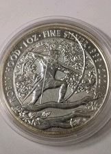 Royal Mint 2021 Myths & Legends Robin Hood 1oz Silver Bullion Coin + Capsule