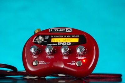 Line 6 Pocket Pod Mini Amp Modeler Multieffektprozessor - getestet funktioniert