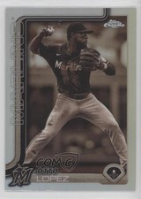 2025 Topps Chrome Sepia Refractor Otto Lopez #134 10y3