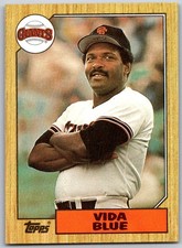 ⚾ 1987 Topps #260 Vida Blue San Francisco Giants