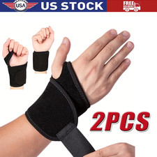 Wrist Hand Brace Support Carpal Tunnel Sprain Arthritis Gym Splint Left / Right