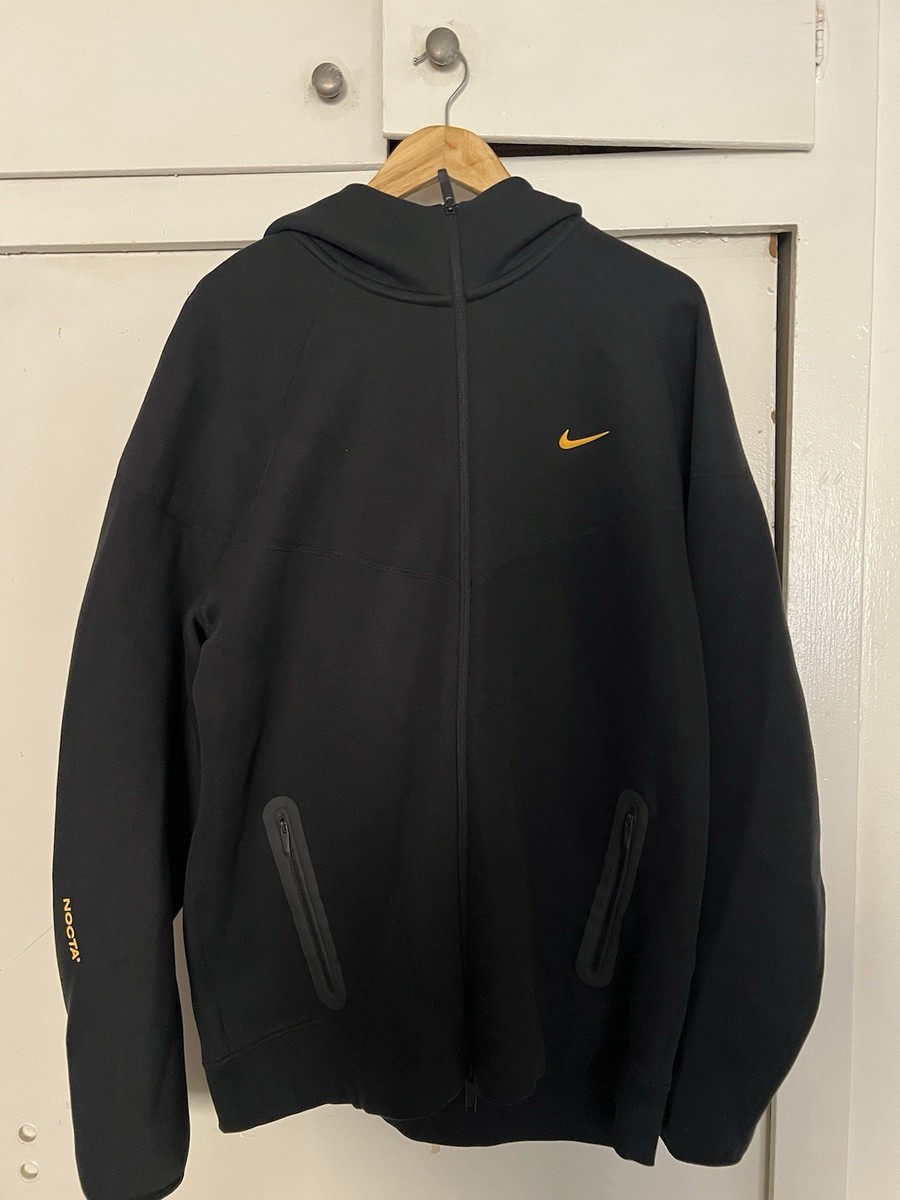 Nike x NOCTA Drake Tech Fleece FD8453-010 Black Full Zip Nike x NOCTA Drake Tech Fleece FD8453-010 Black Full Zip