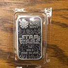 The Royal Mint Star Wars 1 oz 999.9 Fine Silver Bullion Bar Collectible