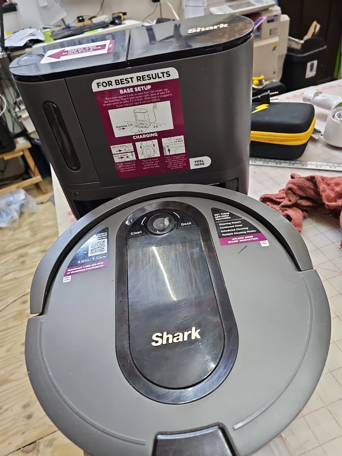 Shark Av9113s1us Robot Vacuum