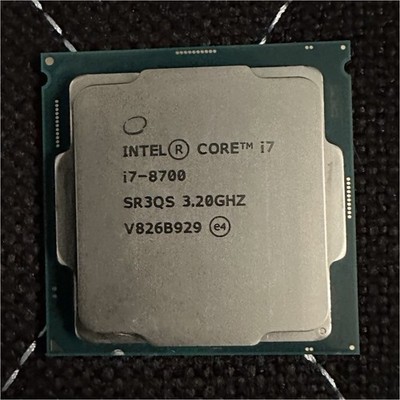 Intel Core i7-8700 6-Core 3.20GHz CPU