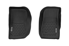 Rough Country Front Flex-Fit Floor Mats for 14-18 Jeep Wrangler JK - FF-6141_A