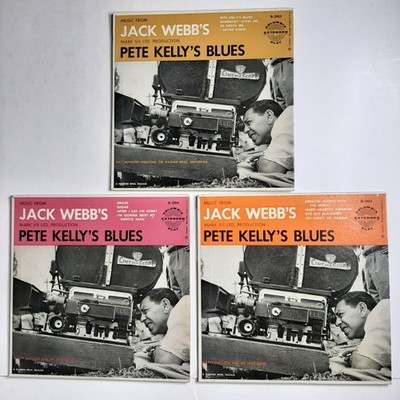 MUSIC FROM JACK WEBB'S PETE KELLY'S BLUES - (3)  7'' 45 rpm EPs Columbia NM-EX