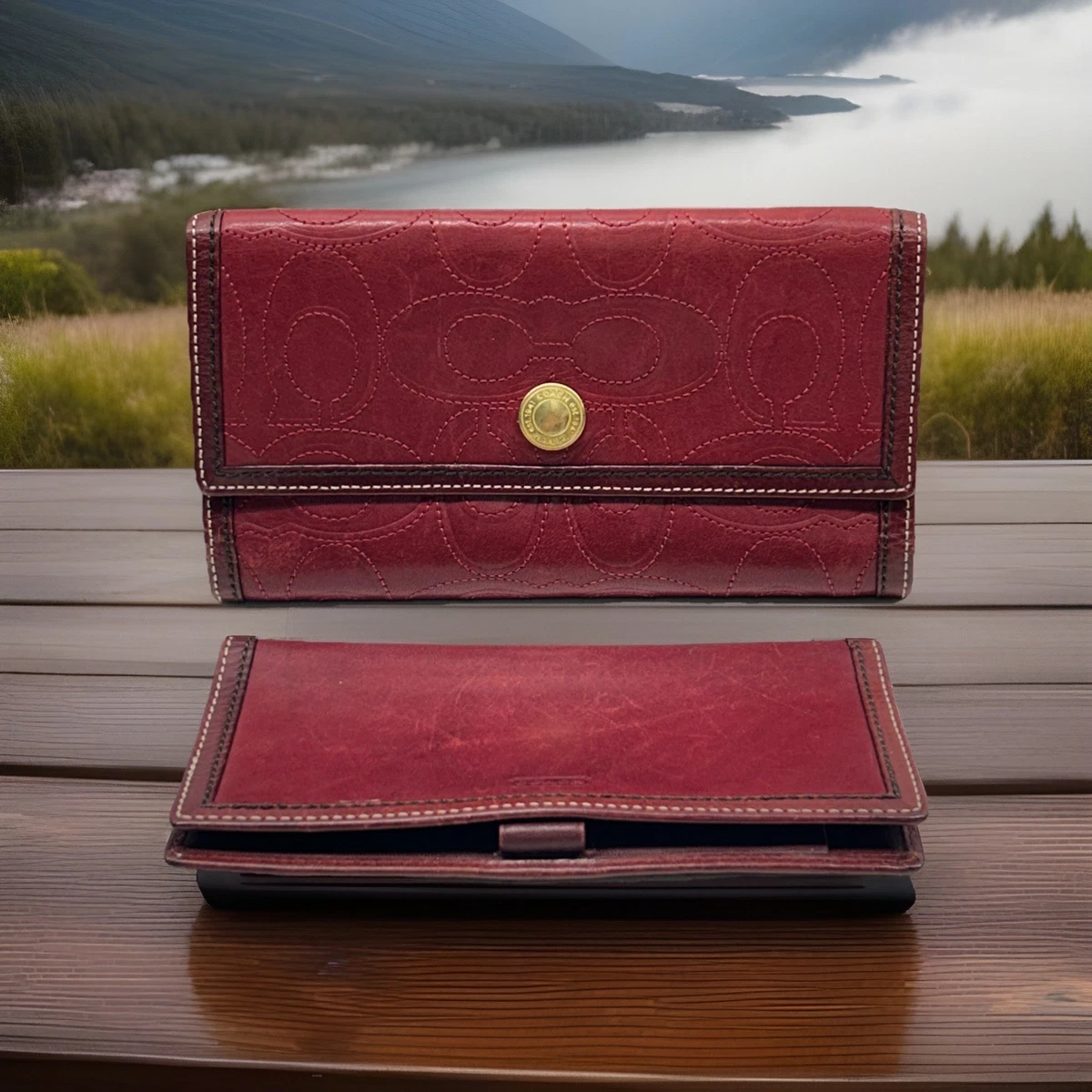 Coach Red Envelope Wallet Wallets for Women for sale | eBay