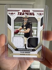 2025 Panini Rookies & Stars - Cross Training Tyler Shough #CT-TSH (MEM, RC)