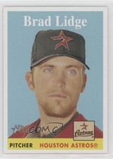 2007 Topps Heritage Brad Lidge #344 0i6