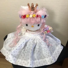 Sanrio Hello Kitty Antique Wedding Dress Figurine Vintage Collectible New