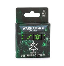 NECRONS - DESTROYER CULT DICE - WARHAMMER 40K - PRESALE 1/24