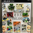 Ireland Dublin Glendalough Dingle Travel Souvenir Fridge Magnet – Scenic Decor
